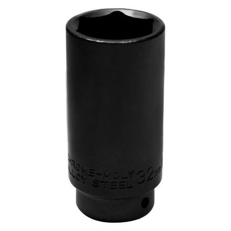 PERFORMANCE TOOL 32Mm Front Wheel Drive Axle Nut Socket, W155 W155